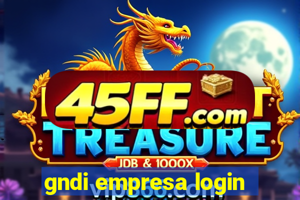 gndi empresa login